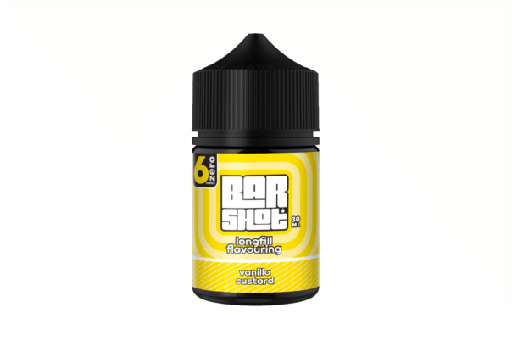 Long Fill - Bar Shot 6Zero - Vanilla Custard - 60ML 