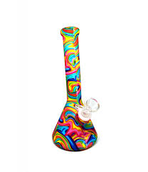 Bong - Dreamliner - Kaleidoscope With Ice Catcher -  19.5cm 