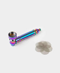 Rasta Pipe – Bulldog - Embossed - 83mm 