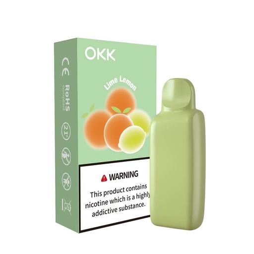 OKK - Lime Lemon - 5000 Puffs - 5% 