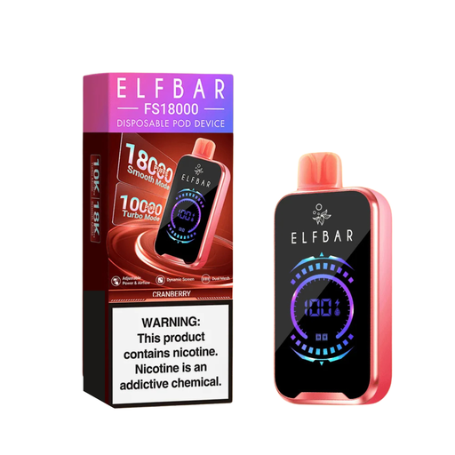 Elf Bar - Cranberry -18000 Puffs - 5%