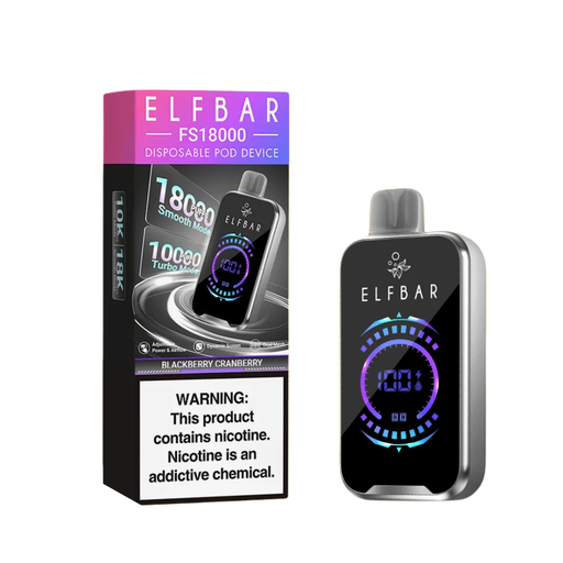 Elf Bar - Blackberry Cranberry -18000 Puffs - 5%