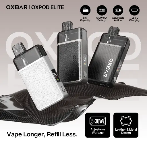 OXBAR - Elite Pod Device - Black Carbon