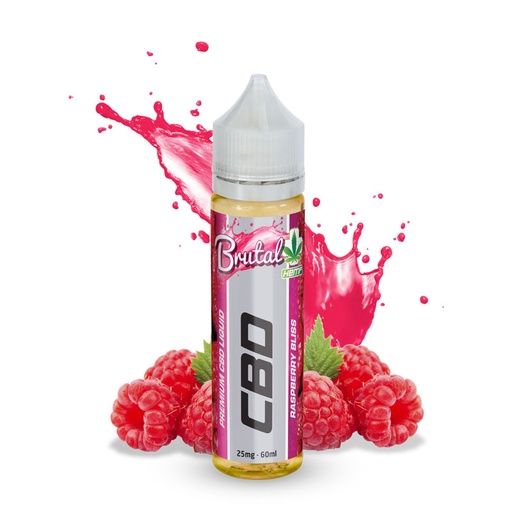 Brutal - CBD - Raspberry Blisss Ice - 60ML  25MG