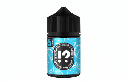 Long Fill - 6Zero - Punctuation - Strawberry Lychee Mango Pineapple Ice - 60ML 