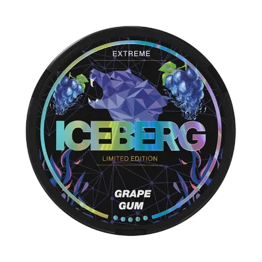 Snuss - Iceberg - Extreme - Grape Gum - 50MG  