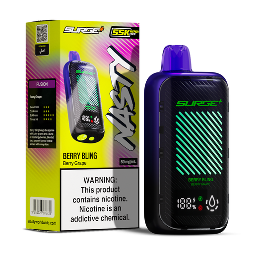 Nasty - Surge - Berry Grape - 55000 Puffs - 5%   