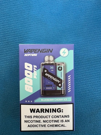 Vapengin - Neptune - Blueberry Cherry - 8000 Puffs 5%
