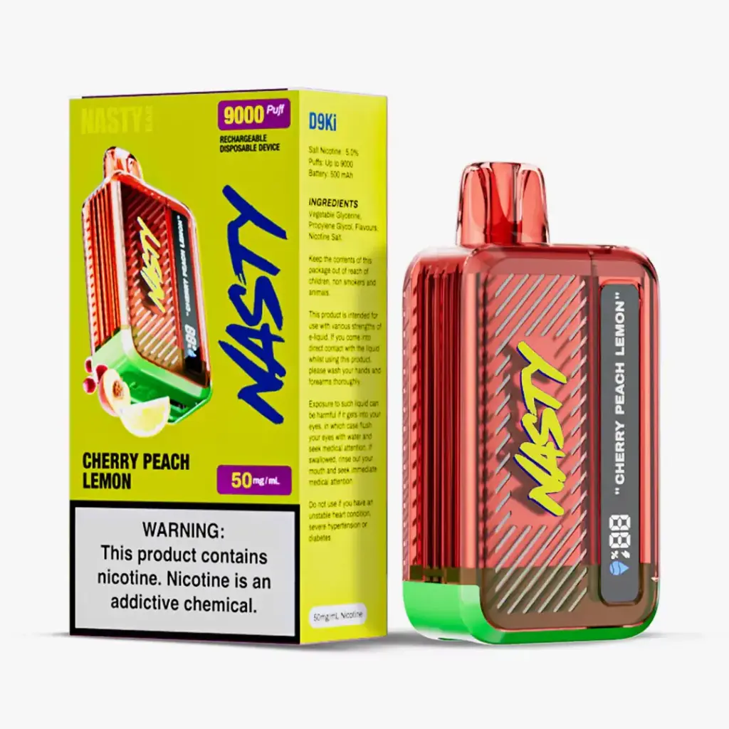 Nasty - Cherry Peach Lemon - 9000 Puffs - 5%
