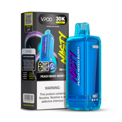 Nasty - Versa - Peach Mixed Berry - Cartridge - 30000 Puffs - 5% 