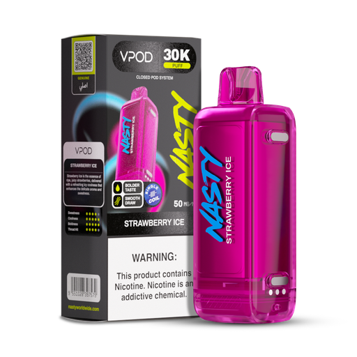 Nasty - Versa - Strawberry Ice - Cartridge - 30000 Puffs - 5%