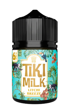Long Fill - 6Zero - Tiki Milk - Lychee Breeze - 60ML   