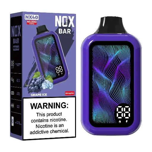 Nox Bar - Grape Ice - 40 000 Puffs - 5%  