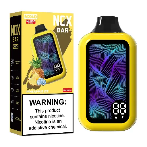 Nox Bar - Pineapple Ice - 40 000 Puffs - 5%  