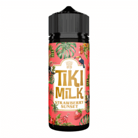 Long Fill - Tiki Milk - Strawberry Sunset - 120ML   