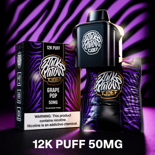Jack Parrow - Cartridge - Grape Pop -12 000 Puffs 5%