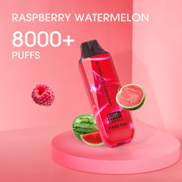 Freeton - Raspberry Watermelon - 8000 Puffs - 5%