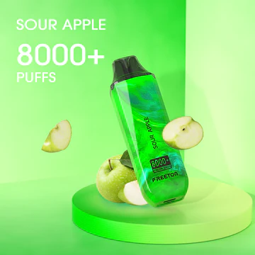 Freeton - Sour Apple  - 8000 Puffs - 5%