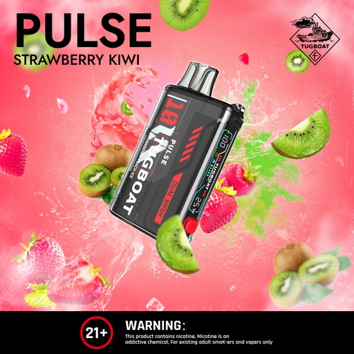 Tugboat - Strawberry Kiwi - 20000 Puffs - 5%     