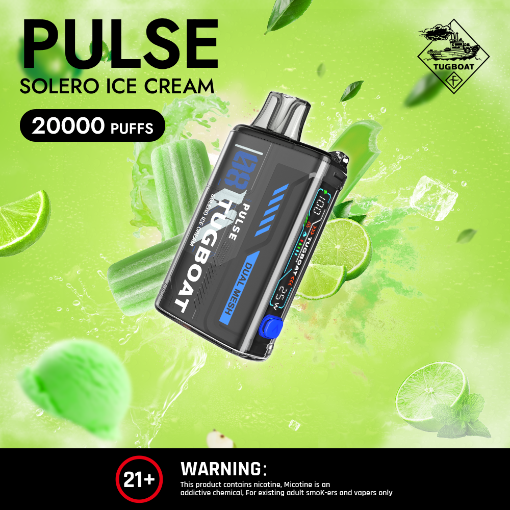 Tugboat - Solero Ice Cream - 20000 Puffs - 5% | Smack That