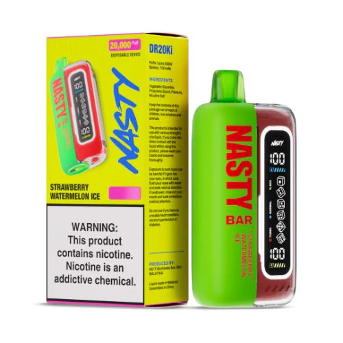 Nasty - Strawberry Watermelon - 20000 Puffs - 5%  