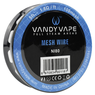 Vandy Vape - Mesh Wire - NI80 5ft 