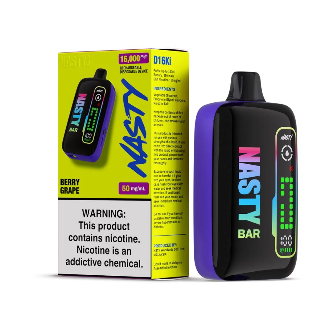 Nasty - Berry Grape - 16000 Puffs - 5% 